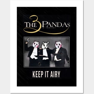 Keep it Airy: The 3 Pandas Posters and Art